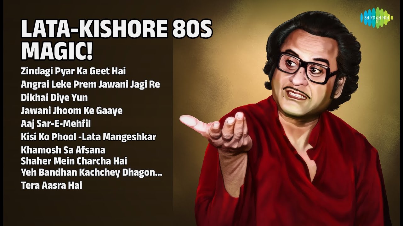 लता-किशोर: 80s का जादू | Lata Mangeshkar Songs | Zindagi Pyar Ka Geet Hai