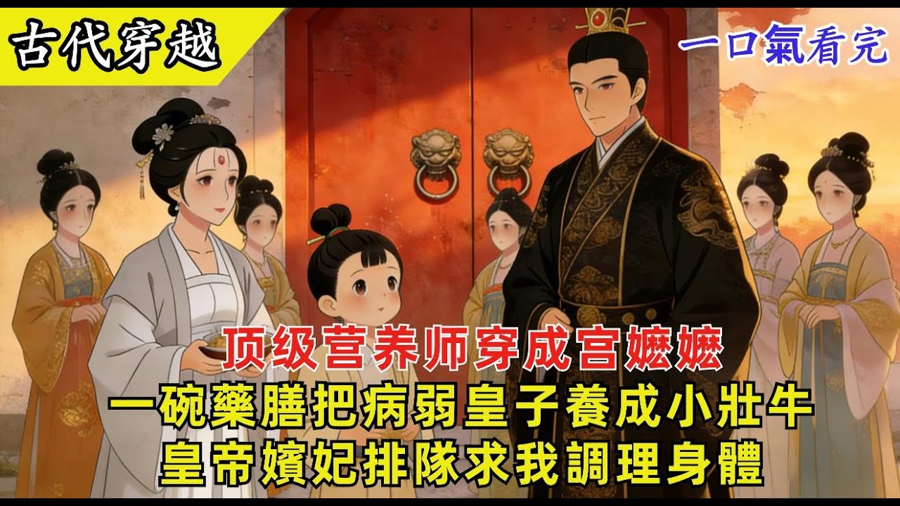 【一口氣聽完】🥣 現代營養師穿越成冷宮老嬤嬤？倒掉御醫的毒藥，一碗米油救活皇子，皇帝排隊求我看病！ | 中醫食療 | 宮鬥逆襲