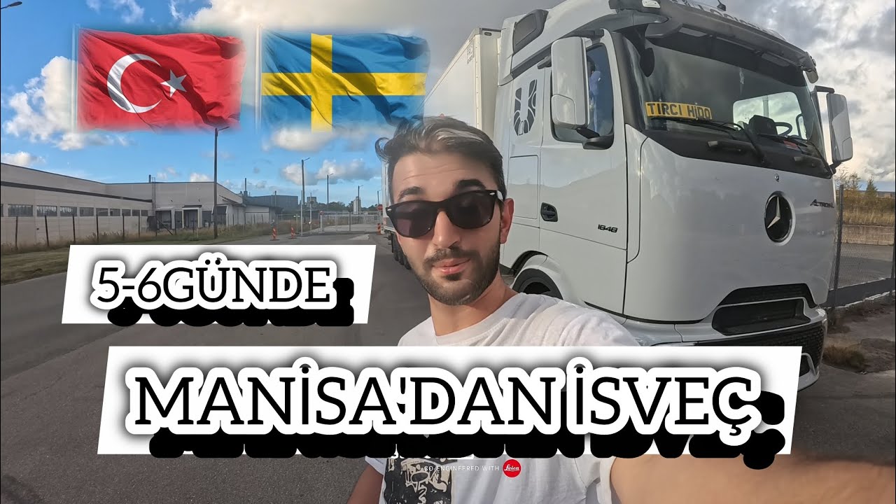 İsveç'e ilk seferim Manisa'dan Jonkoping'e | Tırcıhido 