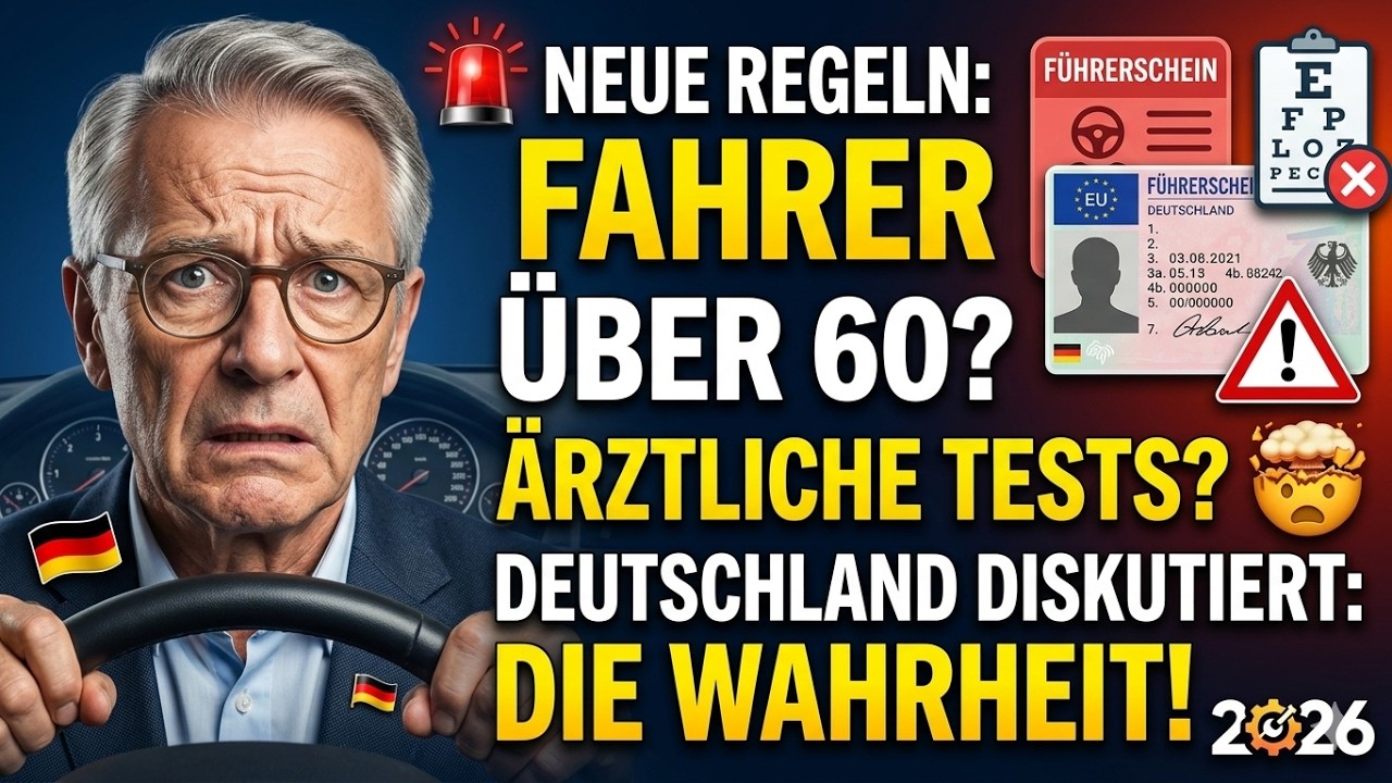 Germany&rsquo;s New Driving Rules: Are Drivers Over 60 About to Lose Their Licenses?