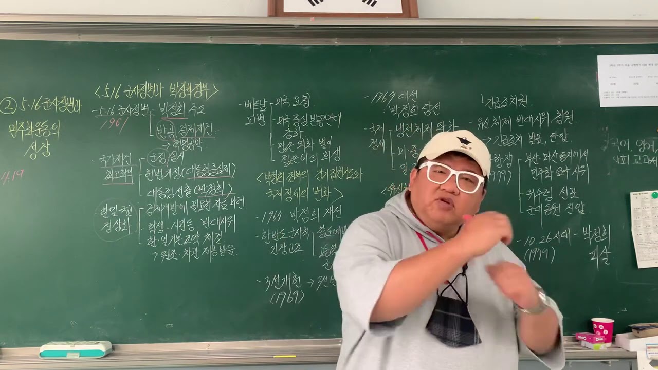 516군사정변과 민주화운동의 성장-1
