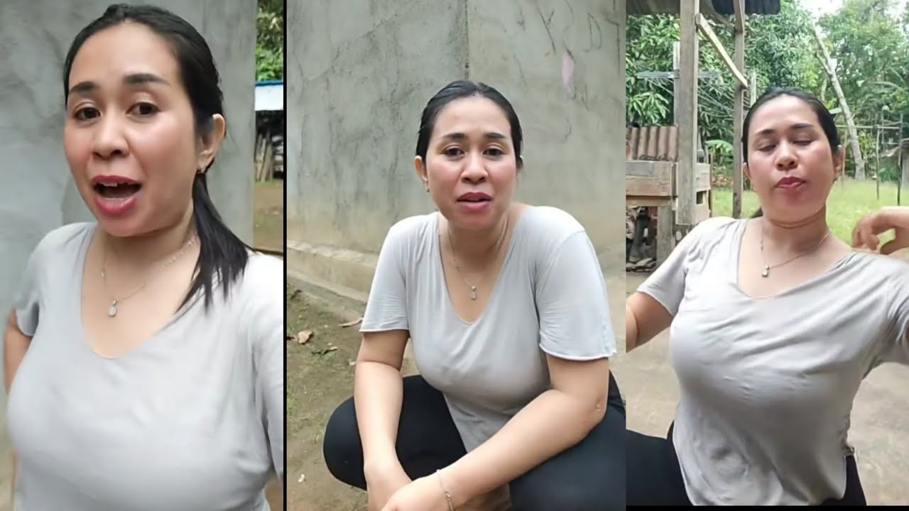 Tante  live depan rumah pak kades sambil nunggu kurir #vlonghijaber 