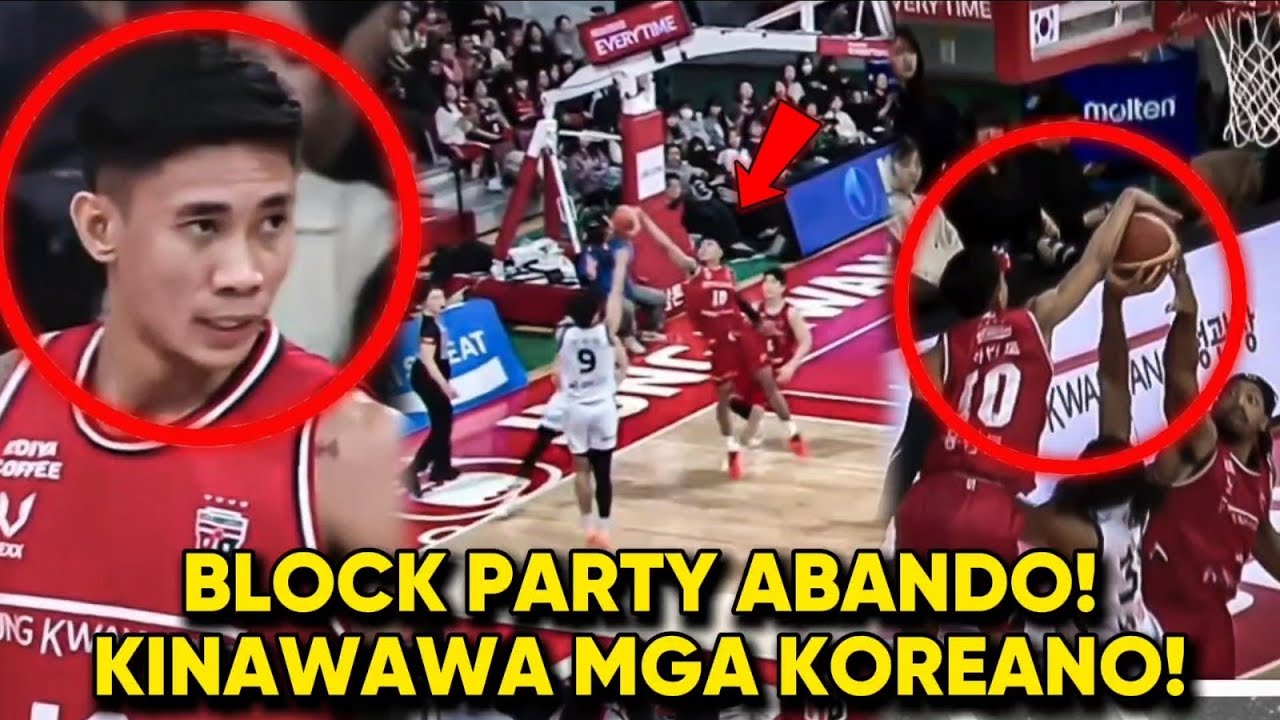 GRABE! NAPAKATINDING DEPENSA NI ABANDO, KINAWAWA MGA KOREANO, NAIPANALO PA ANG LARO!