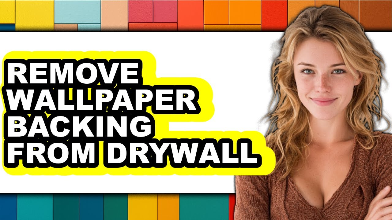 How to Remove Wallpaper Backing from Drywall (only Way)
