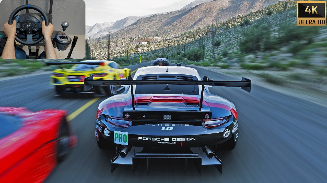 1400HP Porsche 911 RSR Goliath Race Unbeatable - Forza Horizon 5 | Thrustmaster T300