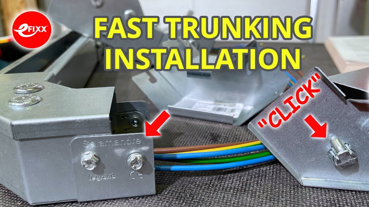SPEED UP YOUR TRUNKING INSTALLATION with Salamandre by Legrand - IP4X