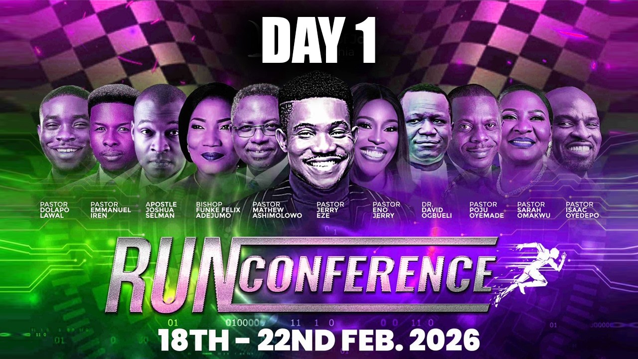 LIVE: DAY 1 RUN CONFERENCE WITH PASTOR JERRY EZE