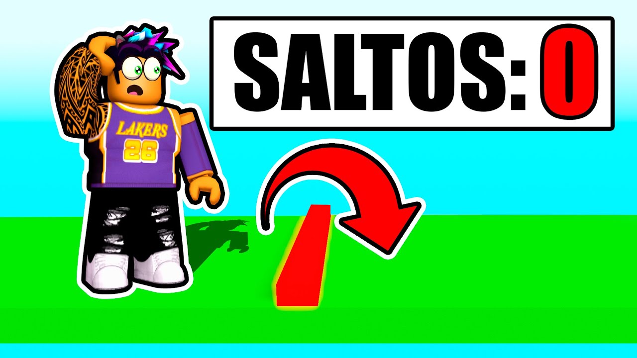 ROBLOX OBBY pero TIENES SALTOS LIMITADOS!!