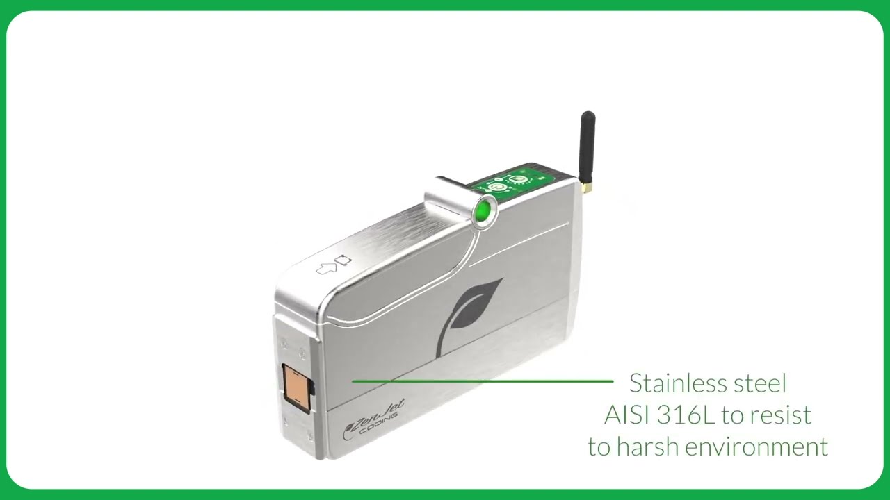 IP65 Zenjet Ultra Thermal Inkjet Printer - Hardware Highlight