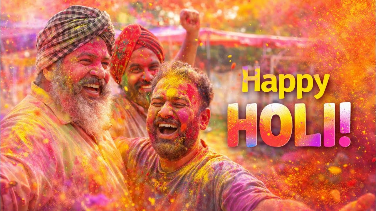 Sirra ho gya aaj te holi te 😅