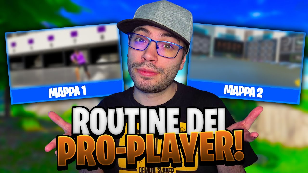 ROUTINE DI ALLENAMENTO DEI PRO DELL'FNCS! Come migliorare su Fortnite ITA