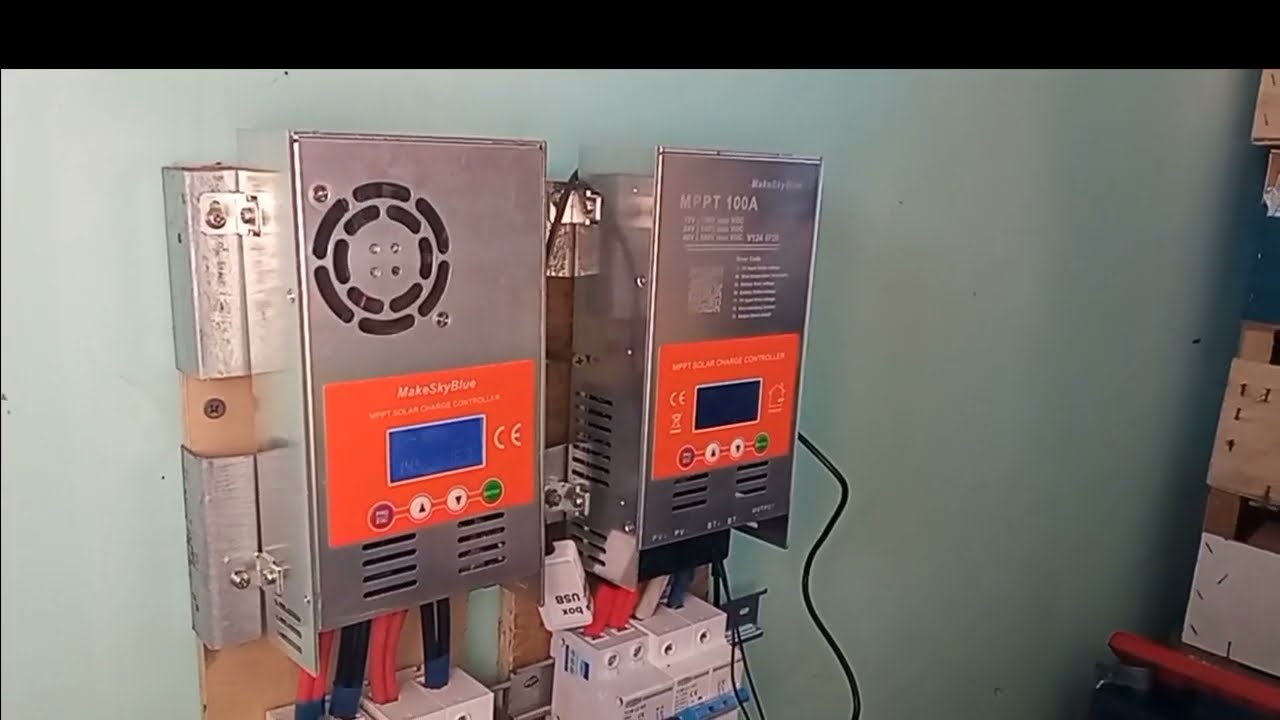 Робота контролера Make Sky Blue 100A V124