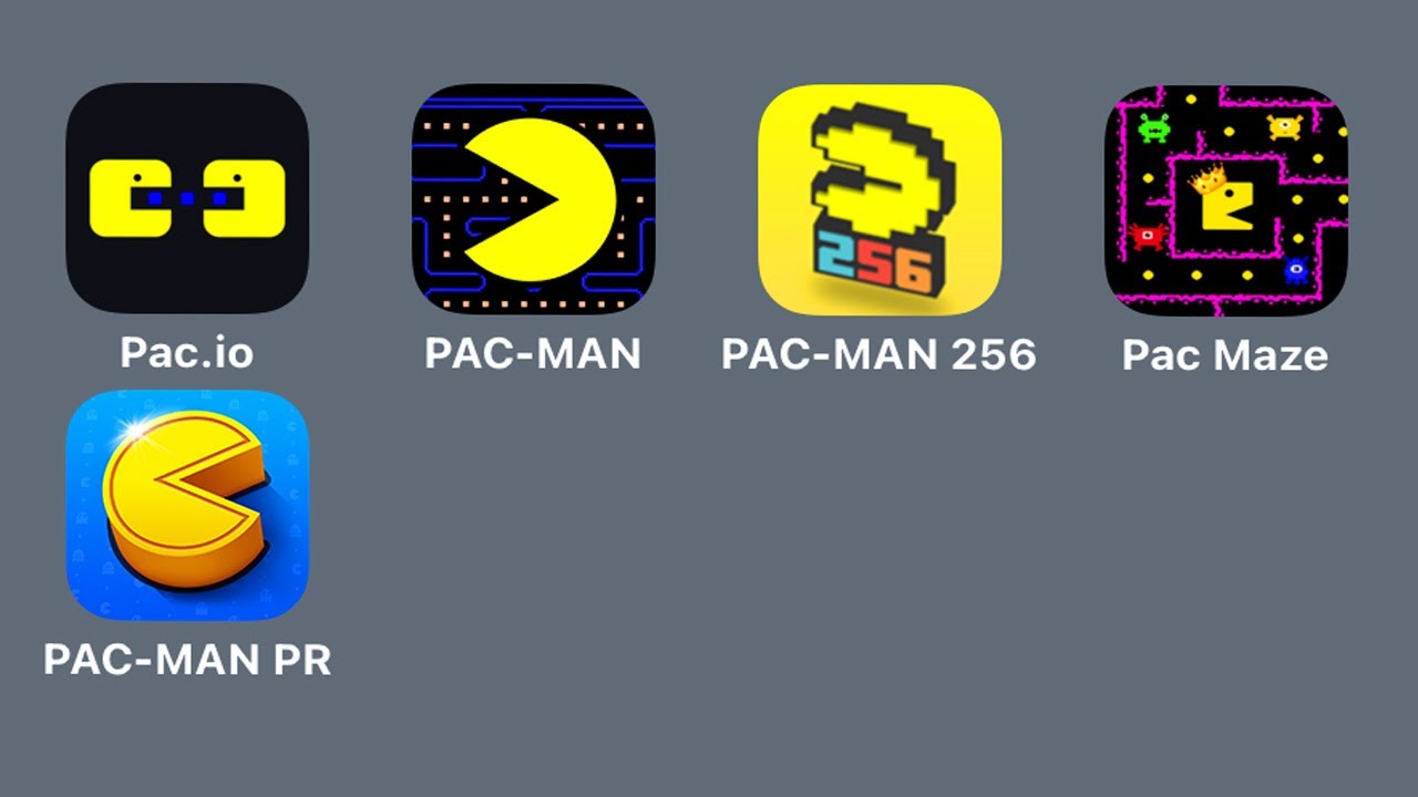 Pac-Man for iPad Pro (M4): Pac.io,Pac-Man,PacMan 256,Pac Maze io,Pac-Man Party Royale