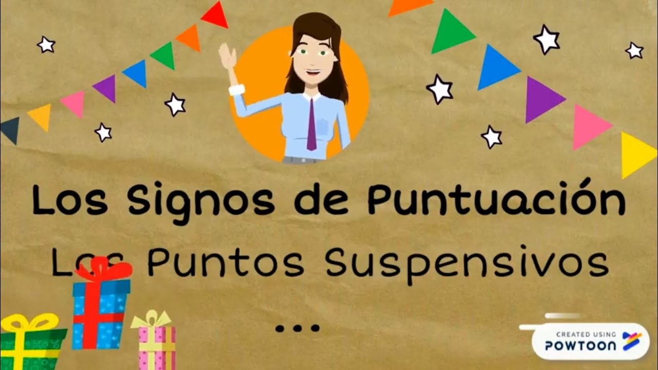 Signos de Puntuación. Los puntos Suspensivos