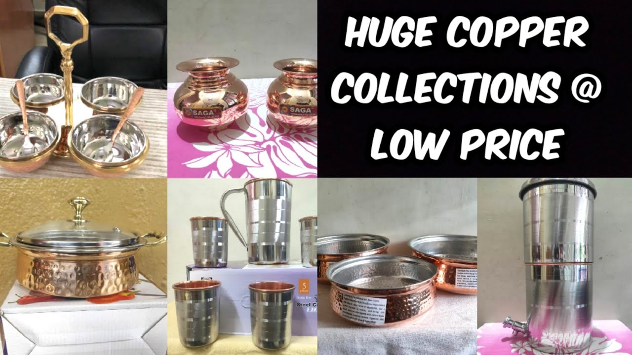 #Copper, #Brass & #Bronze| புது விதமான வீட்டுக்கு தேவையான வெண்கலம் பொருள்கள் குறைந்த விலையில்|Part 6