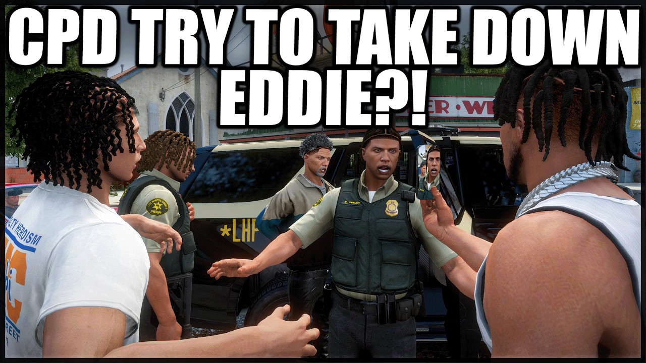 CPD Try To Take Down Eddie?! | GTA RP | GrizzleyWorld Chiraq