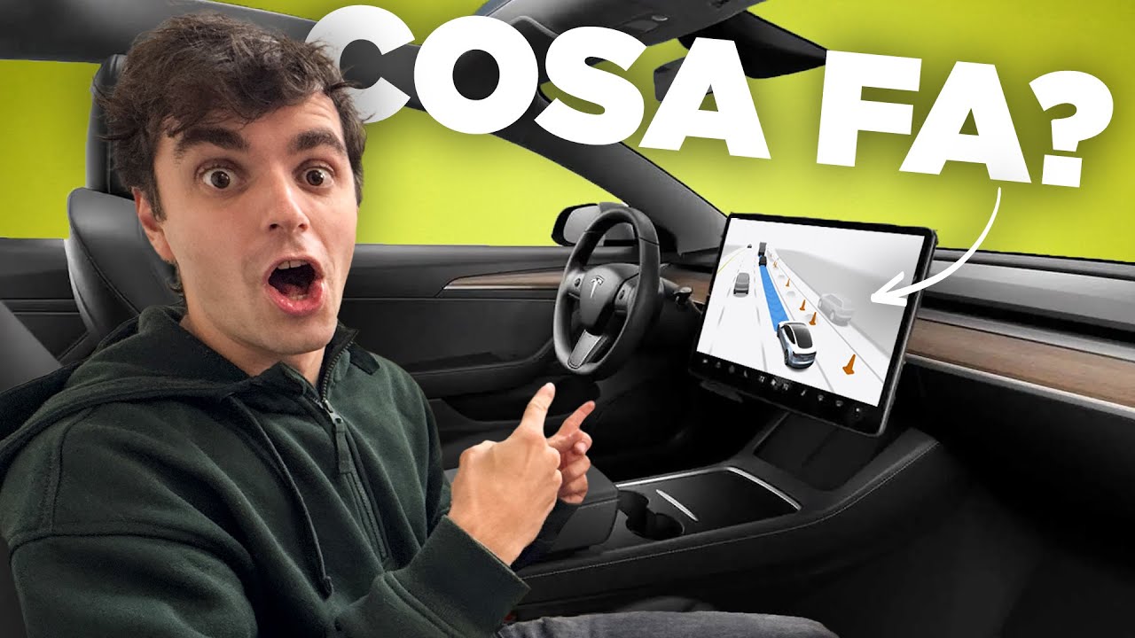LA GUIDA AUTONOMA DI TESLA ARRIVA IN ITALIA MA...