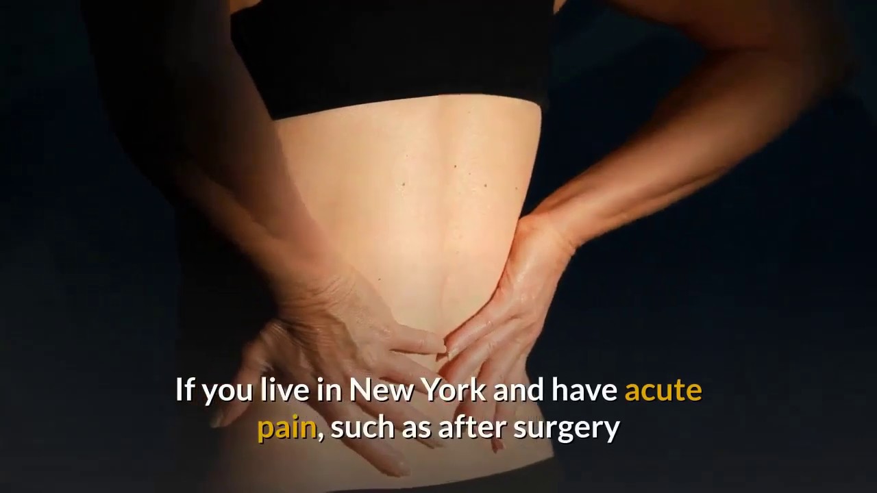 MMJ in a NY Minute: Opiods Pain Spasms 516-570-7565