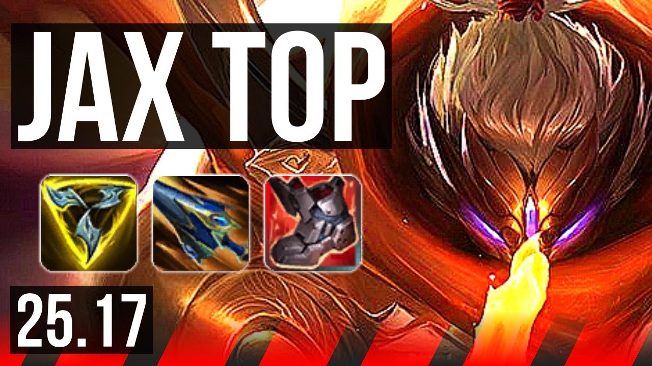 JAX vs GANGPLANK (TOP) | 11/2/8, 39k DMG, Legendary | KR Master | 25.17