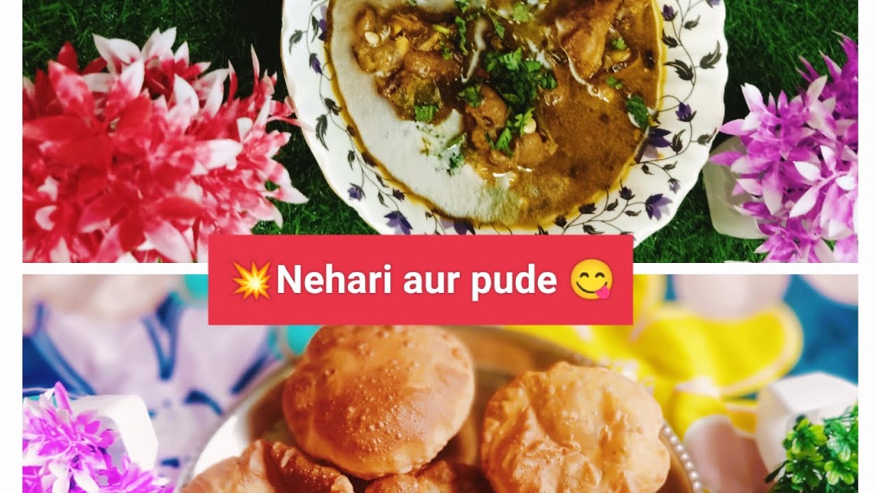 Itni Mazedaar Nehari aur pode Kabhi Nahi Khayi Hogi! Family Special Nashta delhi Style Nehari Pude 🔥