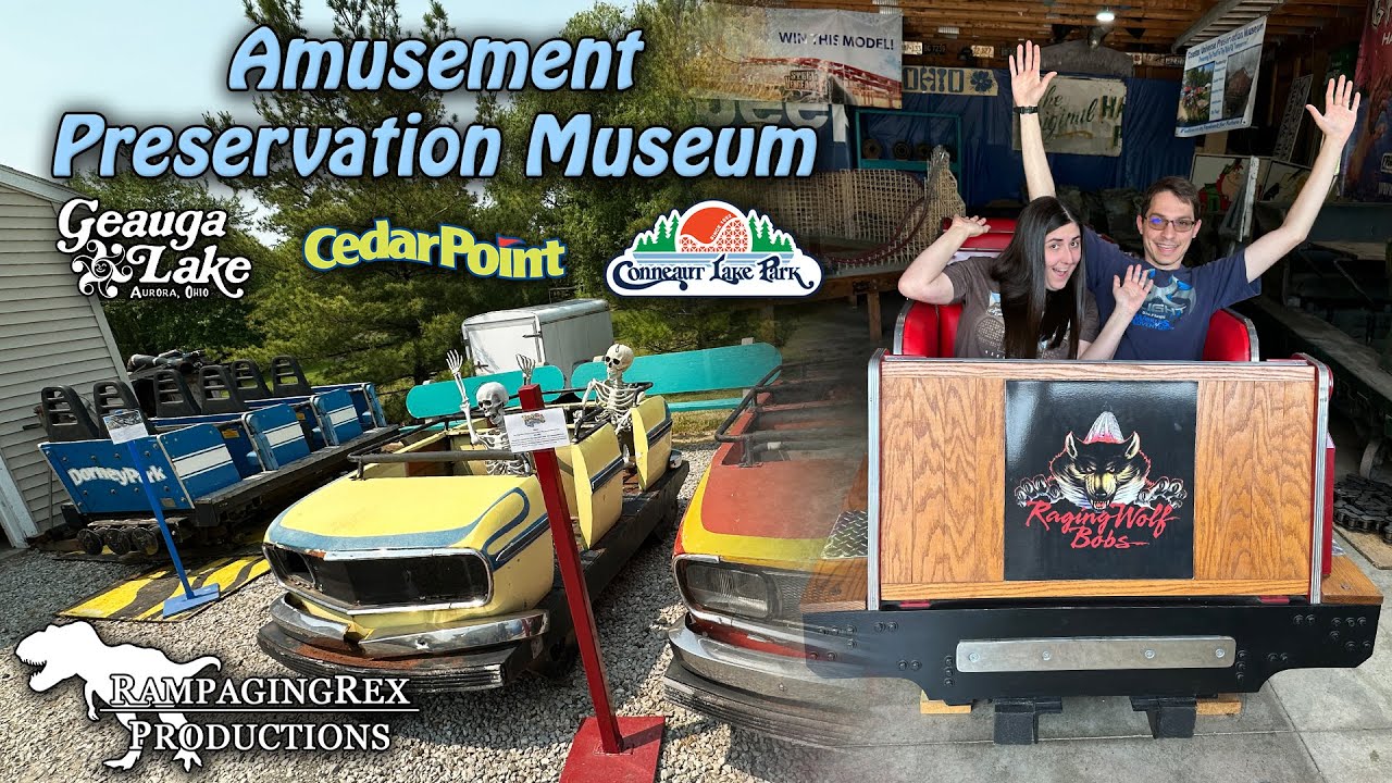 Amazing Collection of Amusement Park History | Amusement Preservation Museum Open House
