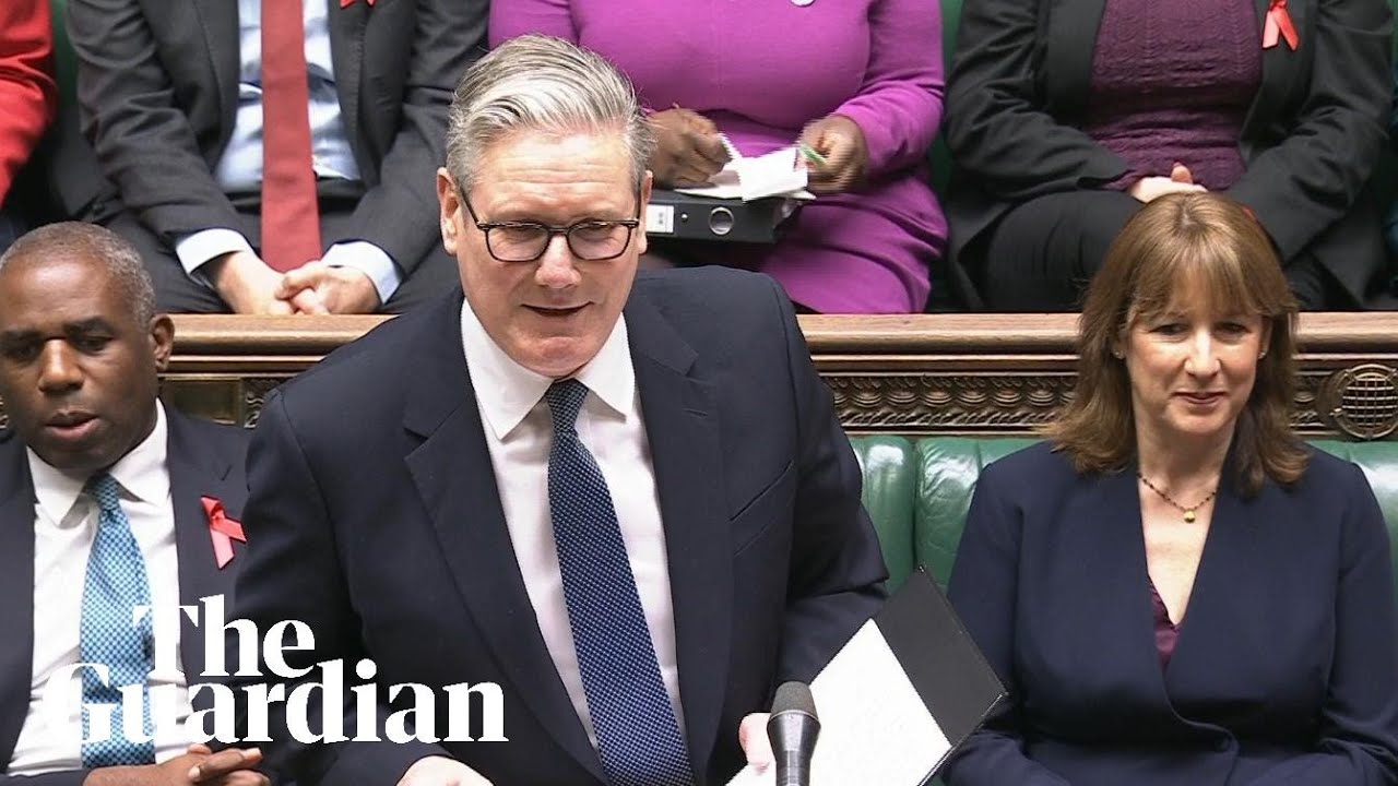 PMQs live: Keir Starmer takes questions in parliament &ndash; watch live