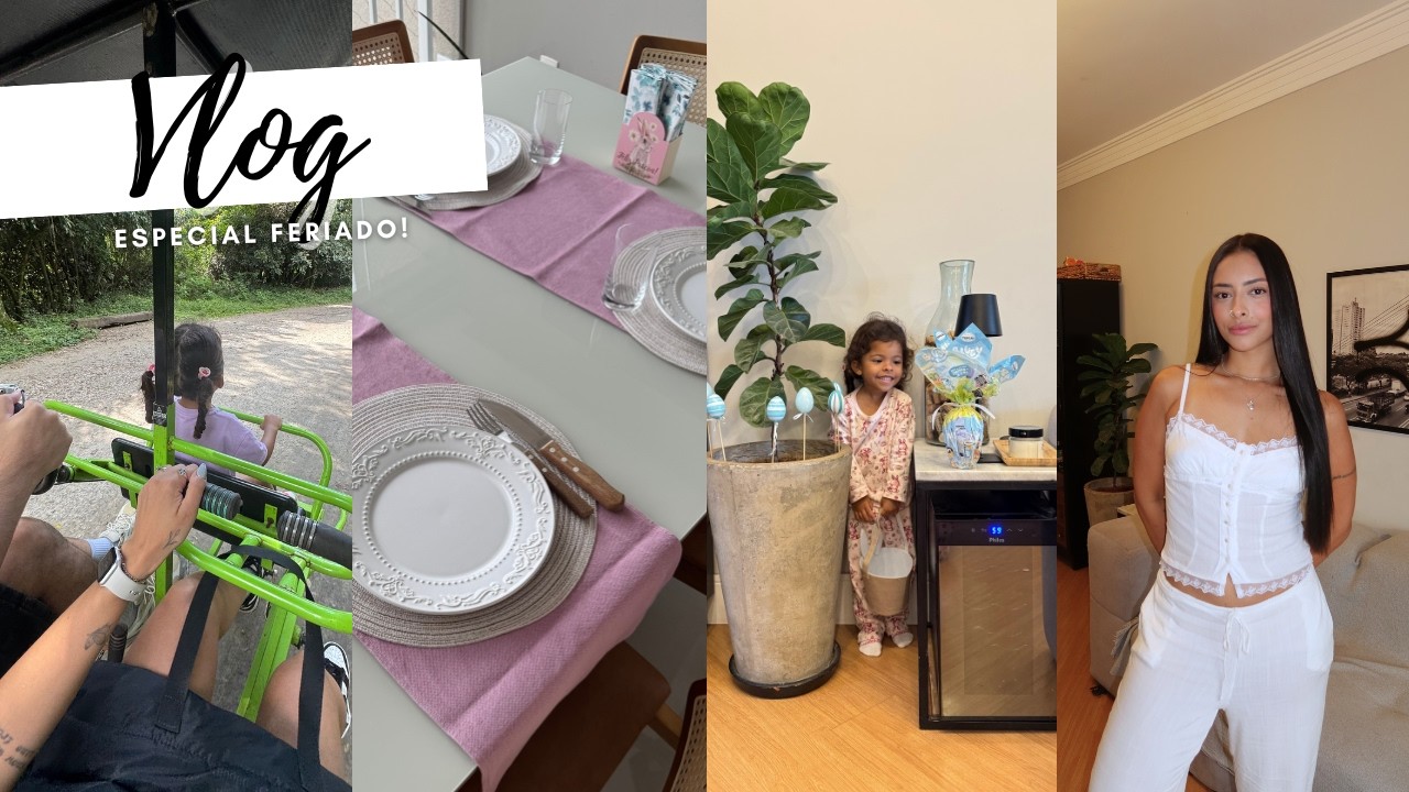WEEKLY VLOG, FERIADÃO DE PASCOA, DIA DE PARQUE, COMPRAS DE CASA, BDAY PIETRA E NOVO VICIO DO CASAL!