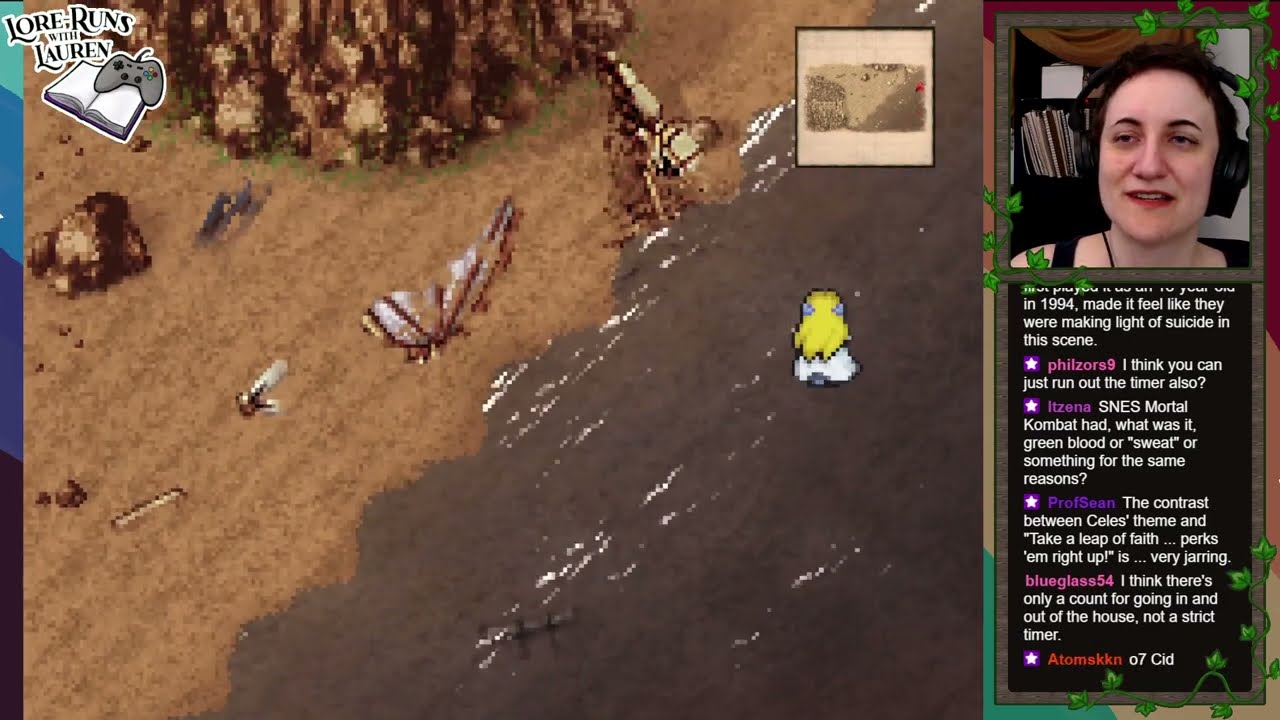 Lauren plays FFVI Pixel Remaster #8: Solitary Island + Searching for Friends