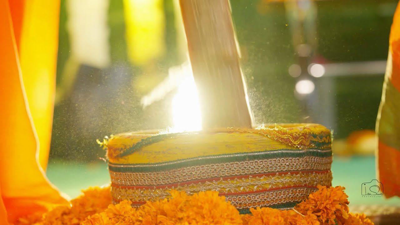 Sahithi's Cinematic Pasupu Ceremony  4K