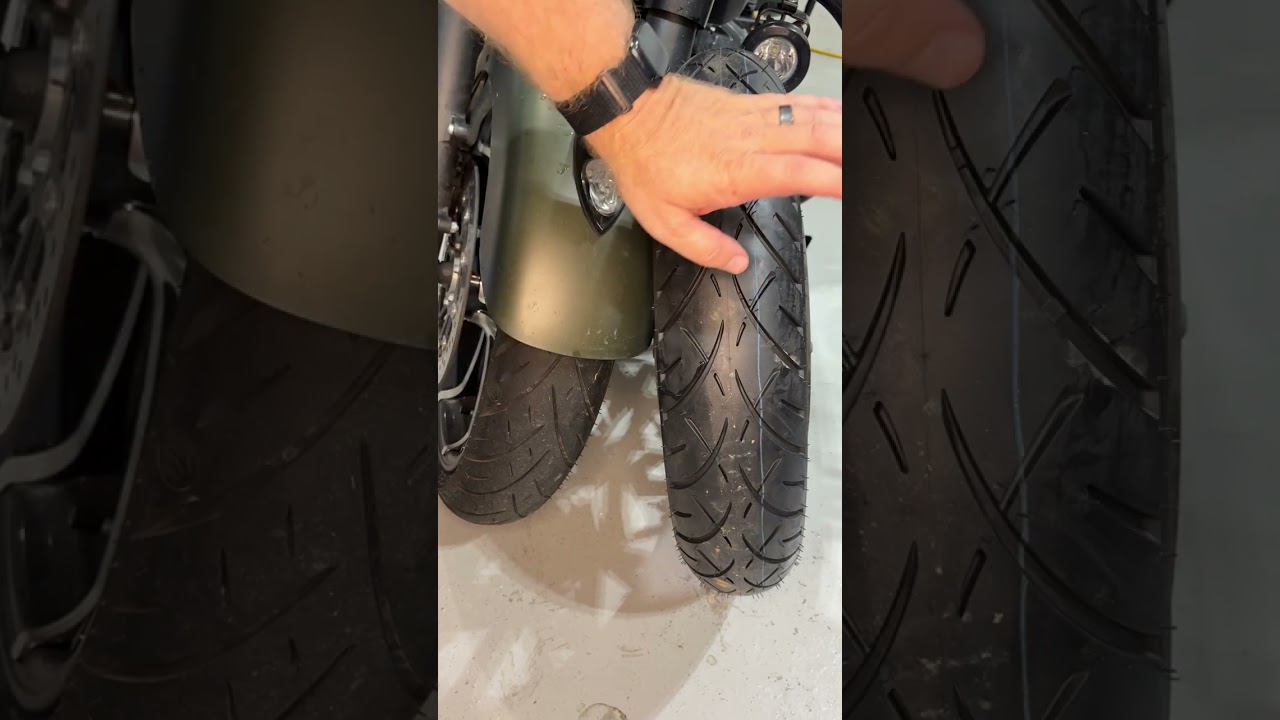 Indian Front Tire Change with Cruztools