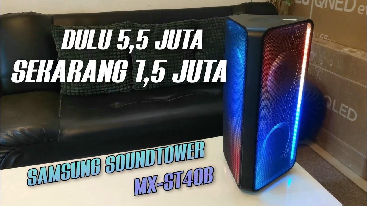 СПЕШИТЕ ​​ЗАКАЗАТЬ, ПОКА ЦЕНА НЕ ВЫРОСЛА ❗ Обзор Samsung Soundtower MX-ST40B 