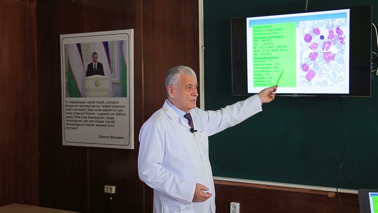 Surunkali leykozlarda Etiolgiyasi, klinikasi, diagnostikasi, davolash.