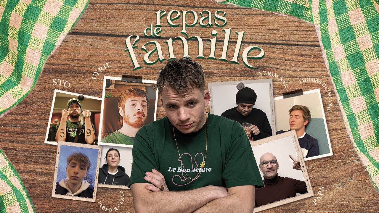 REPAS DE FAMILLE 2 avec BEN plg (ft Sto, Cyril, Yerim Sar, Thomas Guisgand, Papa et 2 fans)