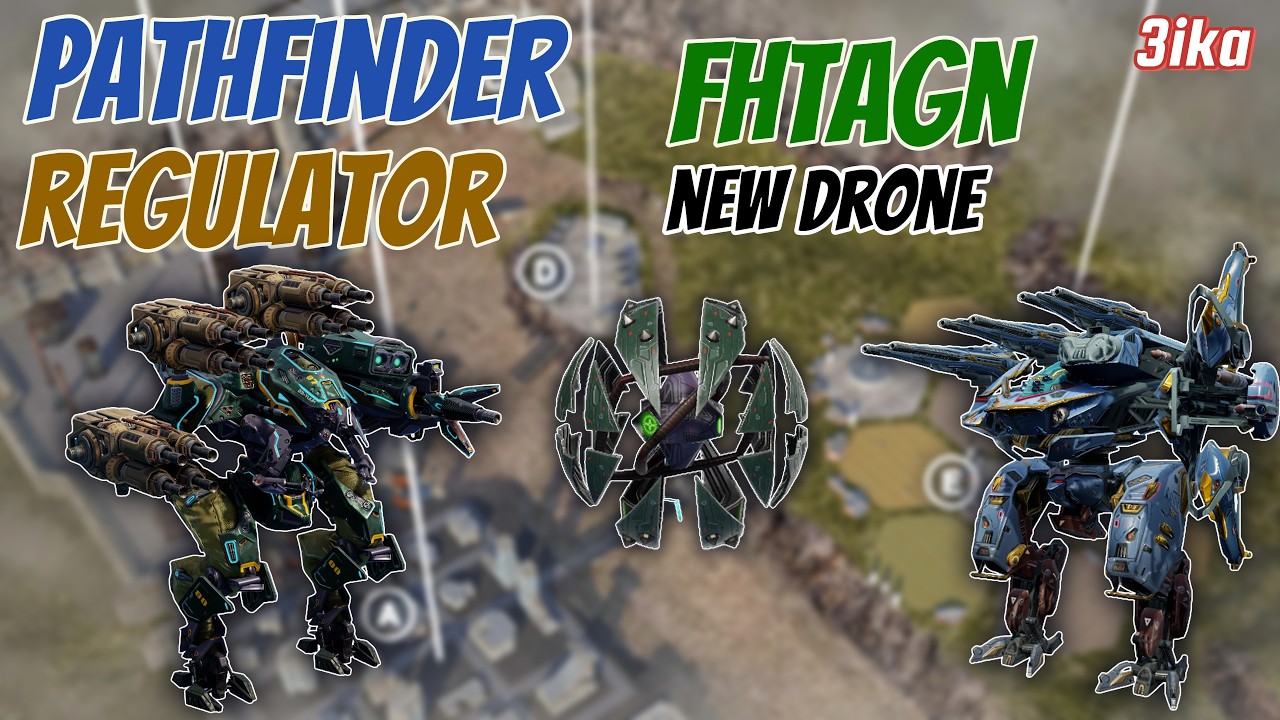 Pathfinder - Regulator | new Fhtagn Drone | Bersagliere - Vendicator | War Robots