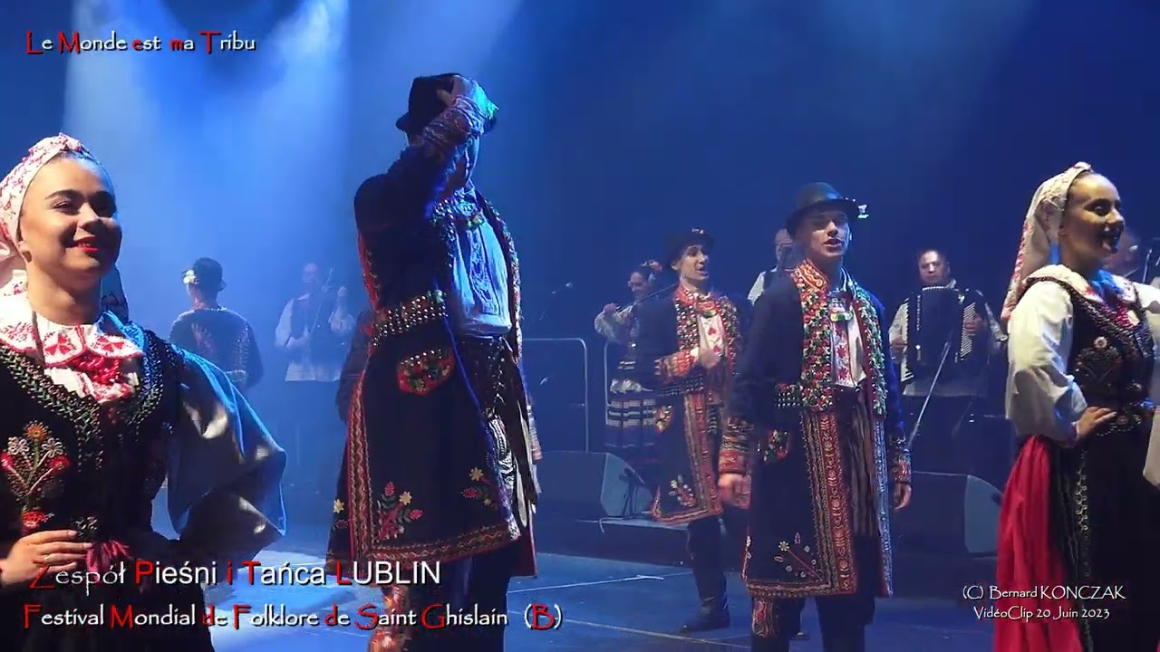 Zespół Pieśni i Tańca LUBLIN au Festival Mondial de Folklore à Saint Ghislain (B) 2023