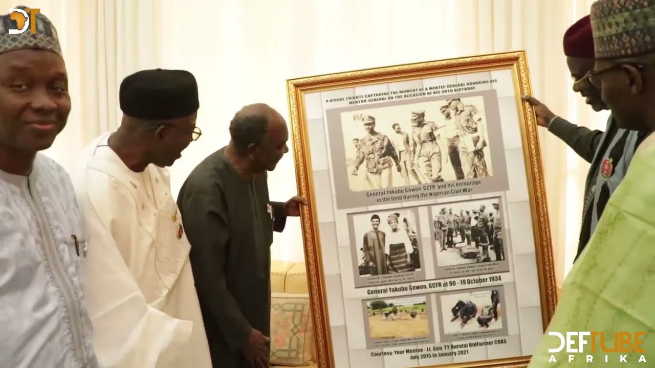 Tribute to a Unifying Force as General TY Buratai visits General Yakubu Gowon