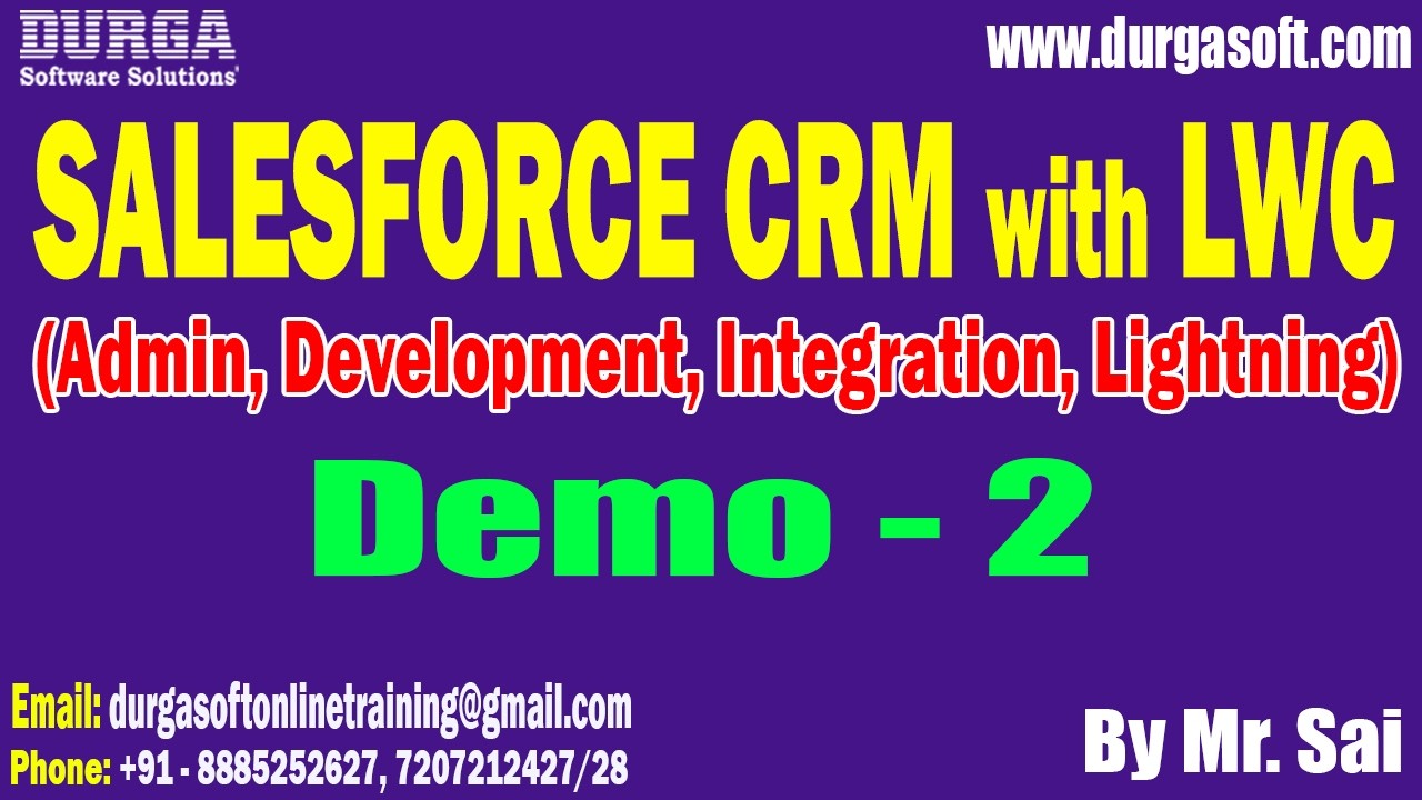 Учебные материалы по Salesforce CRM с LWC || Демонстрация - 2 || Автор: г-н Сай, 12.03.2026, 19:0...