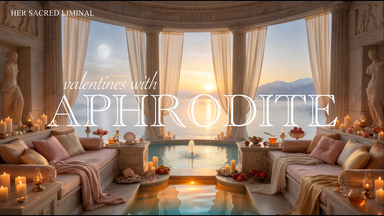 Aphrodite’s Temple for Valentine’s 💗 Love & Beauty Ritual Space | 2 Hours