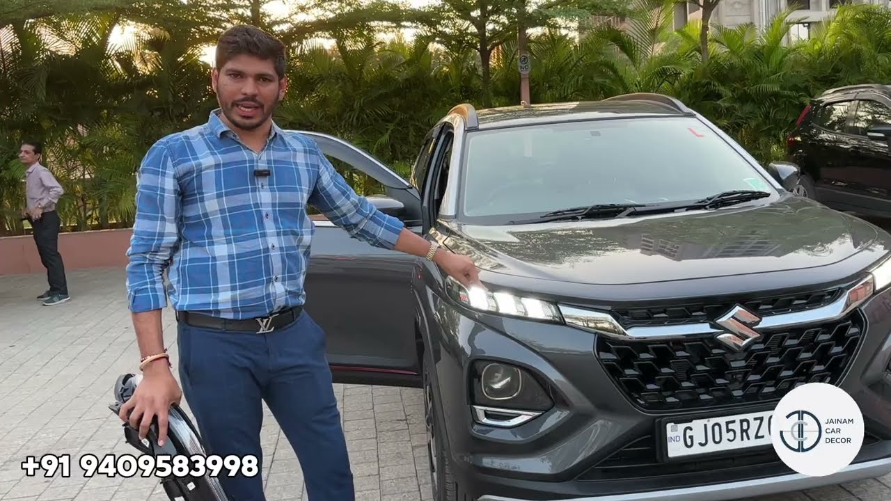 Maruti Suzuki Nexa Fronx - Base to Top Model Transformation by Jainam Car Decor Surat | 9409583998