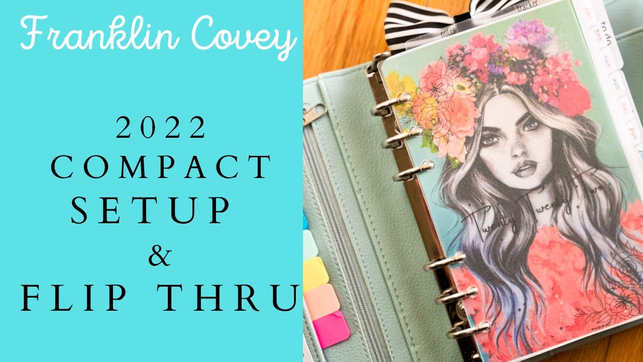 2022 Flip Through and Set Up of Functional All in One Franklin Covey Compact Planner - MO2P & WO2P