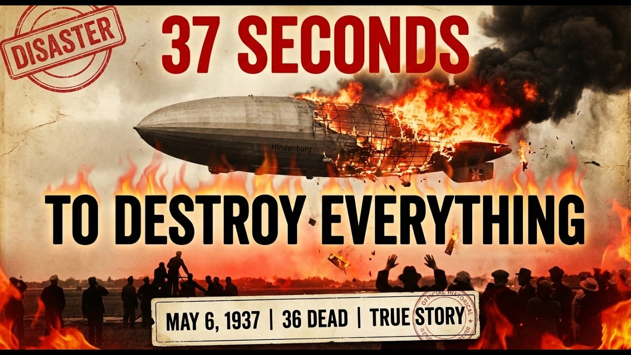 The Hindenburg Disaster 36 Dead in 37 Seconds