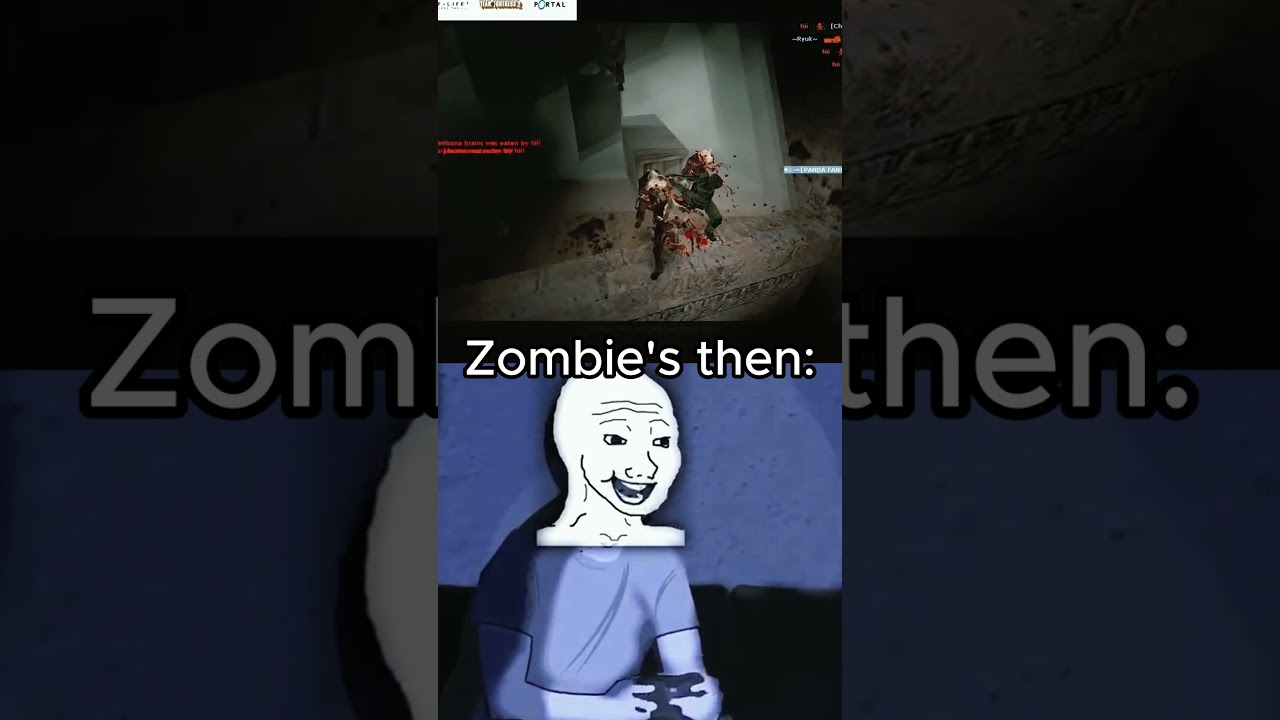 PLAYING CS ZOMBIE'S THEN vs NOW