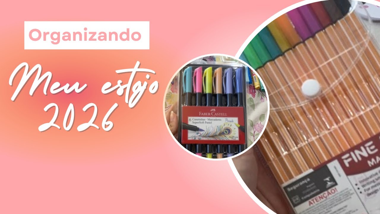 ORGANIZANDO MEU ESTOJO 2026!!!! será que eu gostei?| carmed lover 
