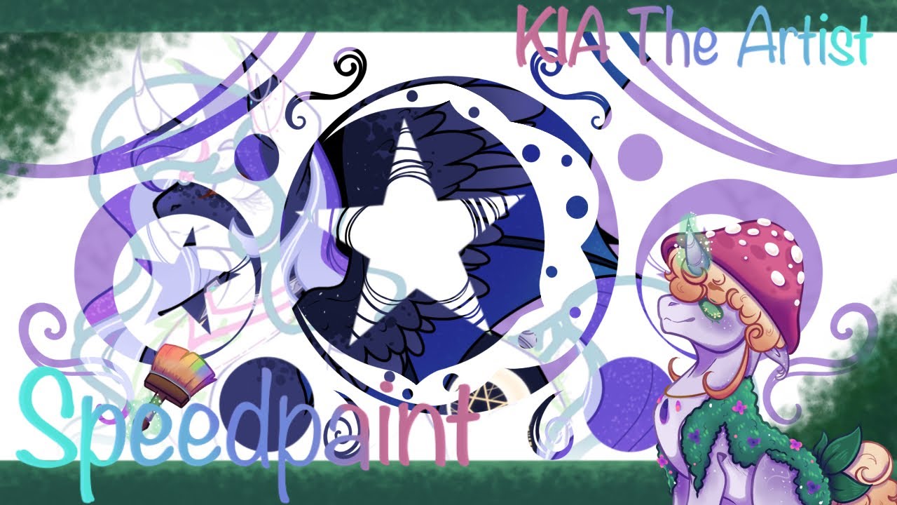 |MLP speedpaint| main six redesigns! - princess luna (after reformation)