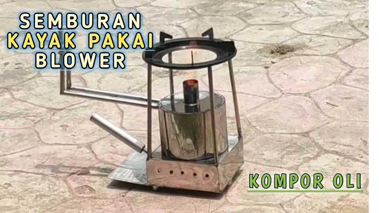Teknologi tepat guna - Kompor bahan bakar oli - juara 2 lomba TTG XXI di bengkulu