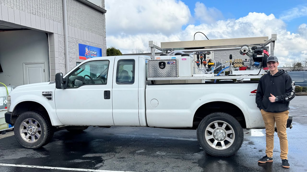 8FT Pressure Washing & Softwash Truck Skid Build- Levi&rsquo;s Skid