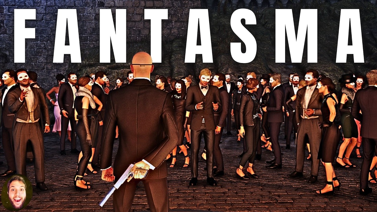 Me infiltrei nos ILUMINATTI no Hitman HARDCORE SEM DISFARCE