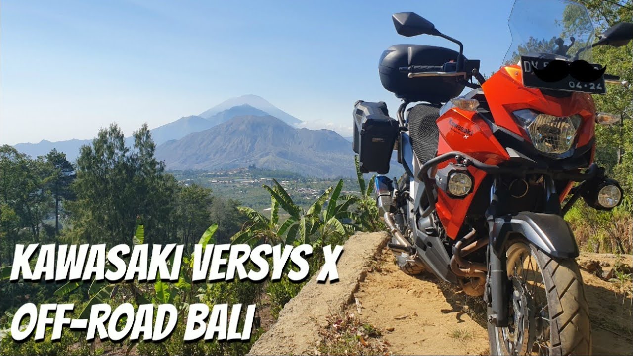 Kawasaki Versys X 250 300 Off-Road Bali Indonesia