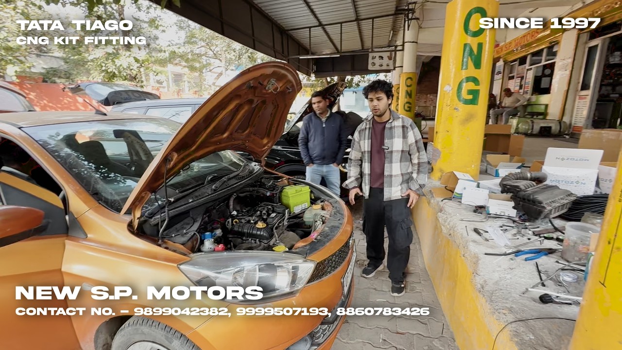Tata Tiago | Cng Kit Fitting | #cngkit #tatatiago