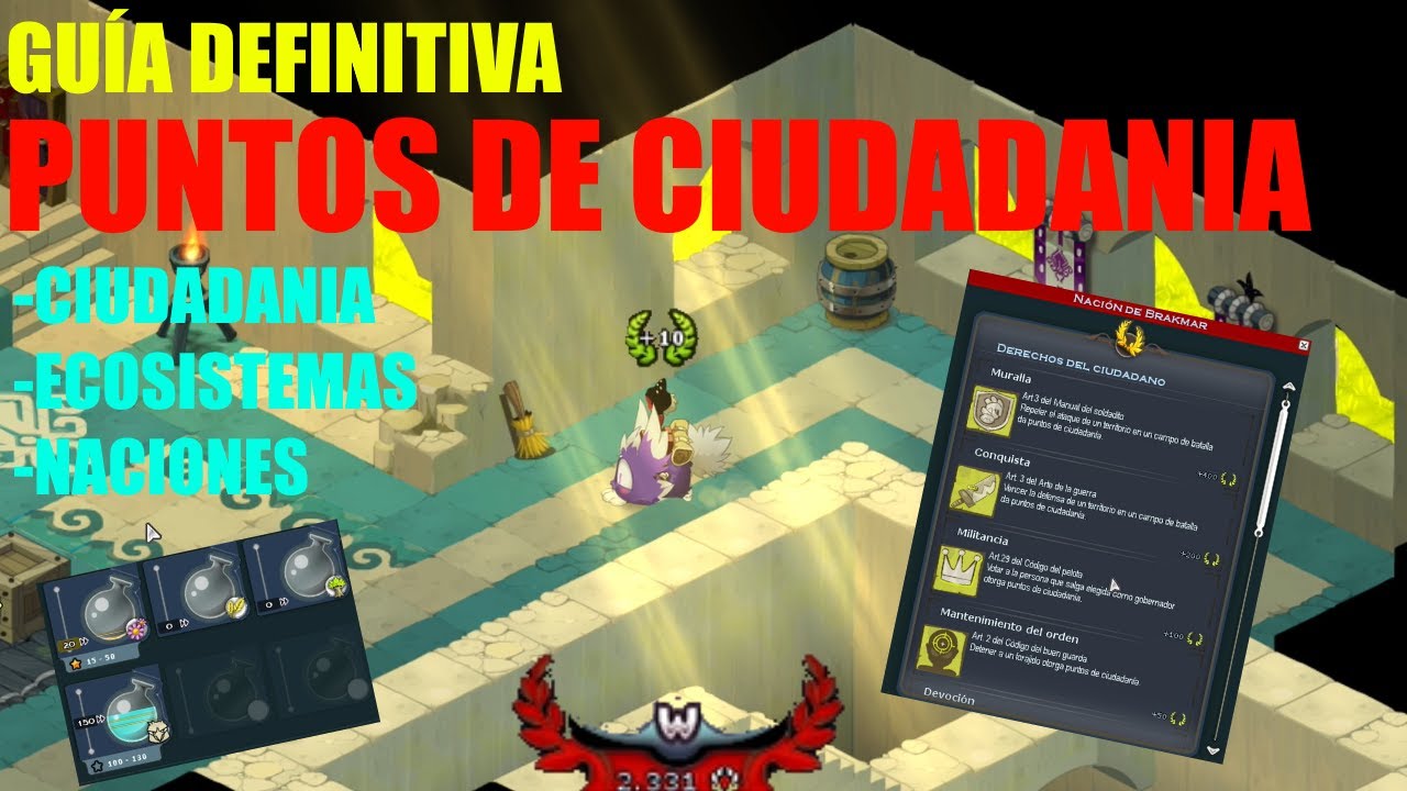 GUIA Puntos de Ciudadanía y Ecosistemas |WAKFU|